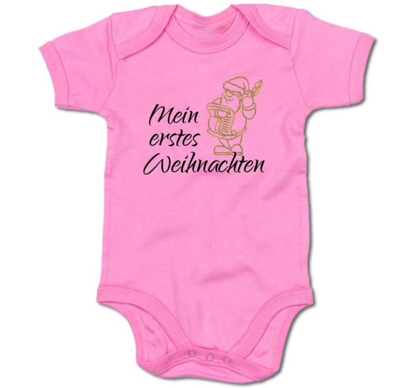 G-graphics Kurzarmbody Mein erstes Weihnachten – Nikolaus Baby Body mit Spruch / Motiv / Aufdruck • mit Weihnachtsmotiv von G-graphics