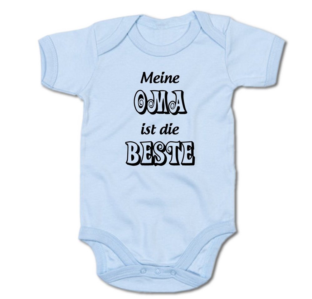 G-graphics Kurzarmbody Baby Body - Meine Oma ist die Beste mit Spruch / Sprüche • Babykleidung • Geschenk zur Geburt / Taufe / Babyshower / Babyparty • Strampler von G-graphics