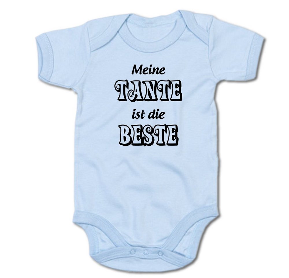 G-graphics Kurzarmbody Baby Body - Meine Tante ist die Beste mit Spruch / Sprüche • Babykleidung • Geschenk zur Geburt / Taufe / Babyshower / Babyparty • Strampler von G-graphics