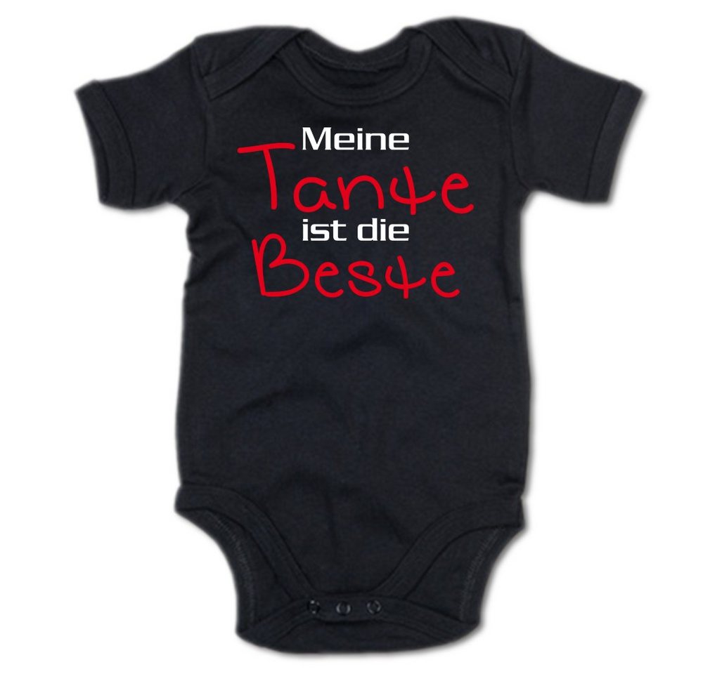 G-graphics Kurzarmbody Baby Body - Meine Tante ist die Beste mit Spruch / Sprüche • Babykleidung • Geschenk zur Geburt / Taufe / Babyshower / Babyparty • Strampler von G-graphics