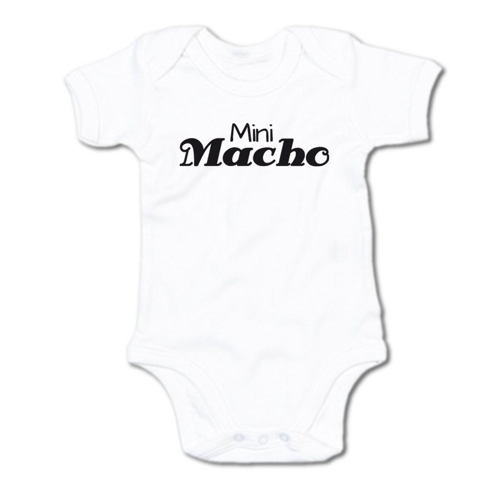 G-graphics Kurzarmbody Baby Body - Mini Macho mit Spruch / Sprüche • Babykleidung • Geschenk zur Geburt / Taufe / Babyshower / Babyparty • Strampler von G-graphics