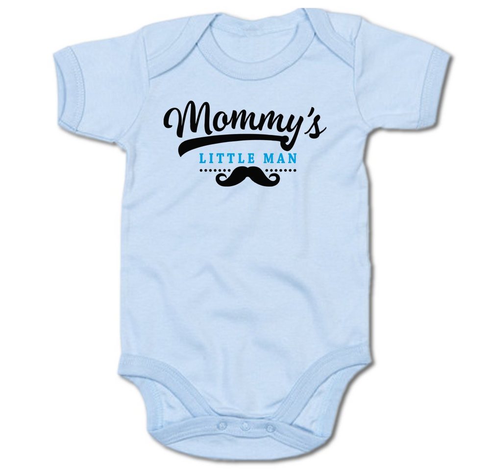 G-graphics Kurzarmbody Baby Body - Mommy´s little Man mit Spruch / Sprüche • Babykleidung • Geschenk zum Muttertag / zur Geburt / Taufe / Babyshower / Babyparty • Strampler von G-graphics