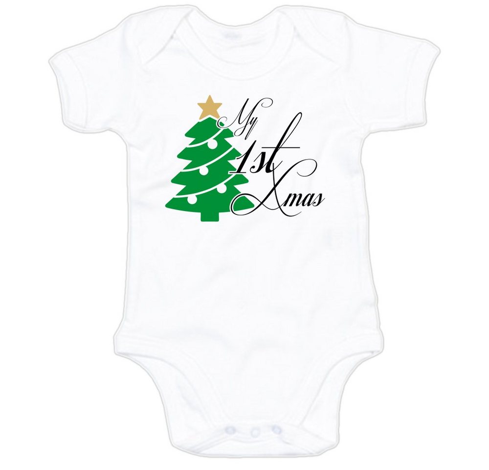 G-graphics Kurzarmbody My 1st Christmas Baby Body mit Spruch / Motiv / Aufdruck • mit Weihnachtsmotiv G-graphics Kurzarmbody My 1st Christmas Baby Body mit Spruch / Motiv / Aufdruck • mit Weihnachtsmotiv von G-graphics