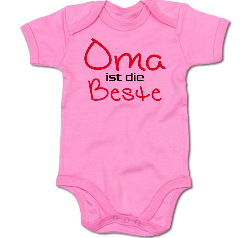 G-graphics Kurzarmbody Oma ist die Beste Baby Body mit Spruch / Motiv / Aufdruck • für/von Oma & Opa von G-graphics