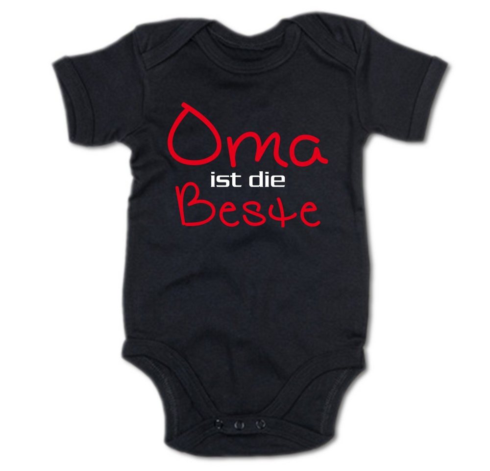 G-graphics Kurzarmbody Oma ist die Beste Baby Body mit Spruch / Motiv / Aufdruck • für/von Oma & Opa von G-graphics