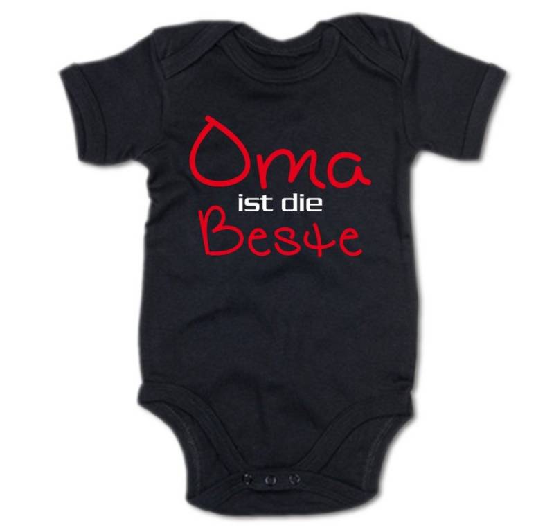 G-graphics Kurzarmbody Oma ist die Beste Baby Body mit Spruch / Motiv / Aufdruck • für/von Oma & Opa von G-graphics