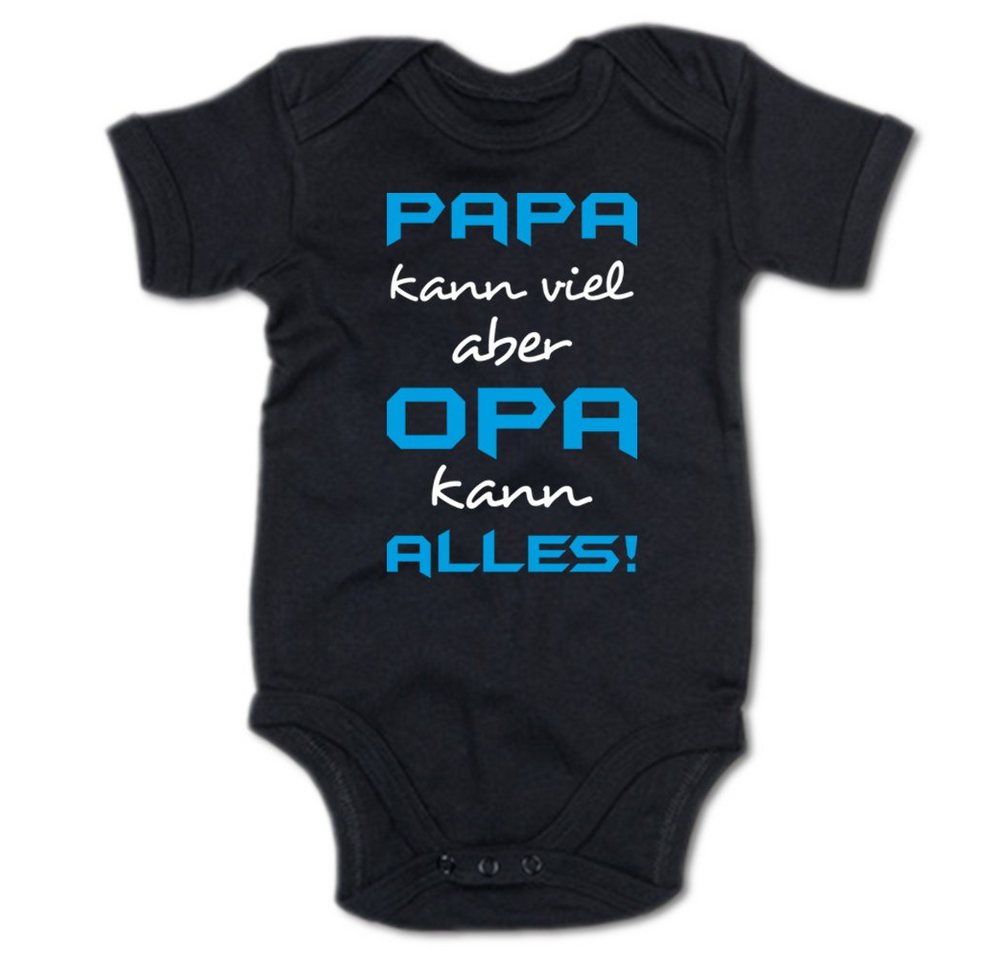 G-graphics Kurzarmbody Papa kann viel, aber Opa kann alles! Baby Body mit Spruch / Motiv / Aufdruck • für/von Oma & Opa von G-graphics
