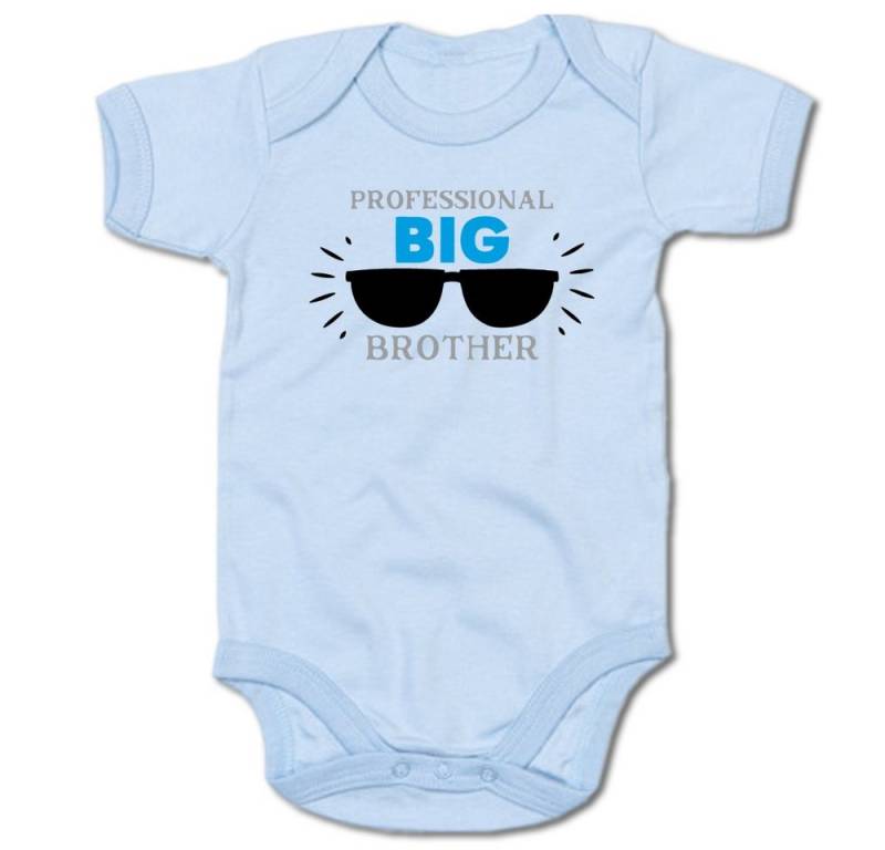 G-graphics Kurzarmbody Professional big brother Baby Body mit Spruch / Motiv / Aufdruck • als Geschenk von G-graphics