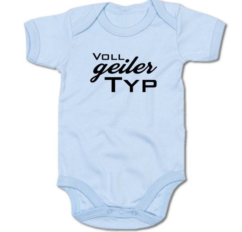 G-graphics Kurzarmbody Voll geiler Typ Baby Body mit Spruch / Motiv / Aufdruck von G-graphics