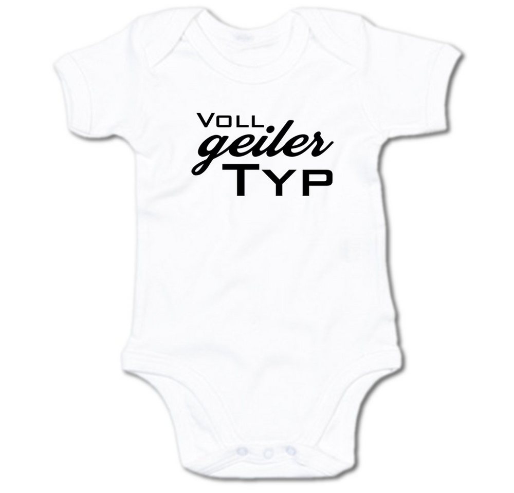 G-graphics Kurzarmbody Baby Body - Voll geiler Typ mit Spruch / Sprüche • Babykleidung • Geschenk zur Geburt / Taufe / Babyshower / Babyparty • Strampler von G-graphics