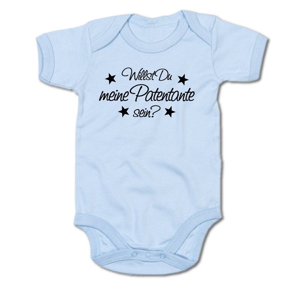 G-graphics Kurzarmbody Baby Body - Willst Du meine Patentante sein? mit Spruch / Sprüche • Babykleidung • Geschenk zur Geburt / Babyshower / Babyparty • Strampler von G-graphics