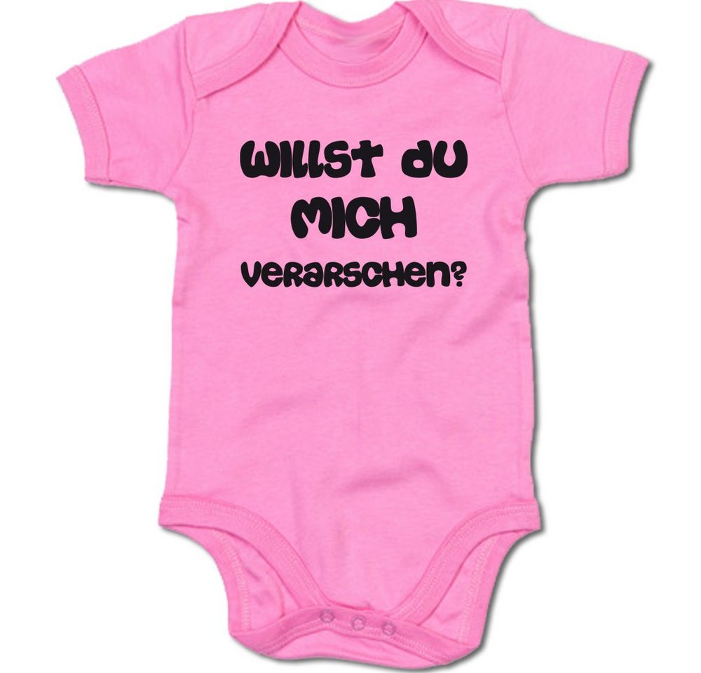 G-graphics Kurzarmbody Willst Du mich verarschen? Baby Body mit Spruch / Motiv / Aufdruck von G-graphics