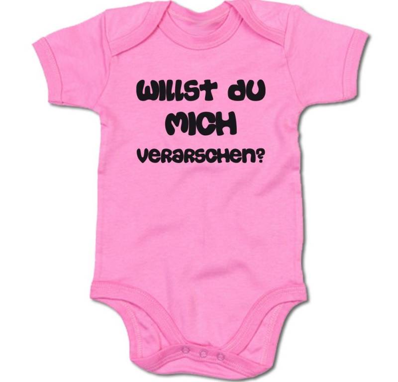 G-graphics Kurzarmbody Willst Du mich verarschen? Baby Body mit Spruch / Motiv / Aufdruck von G-graphics