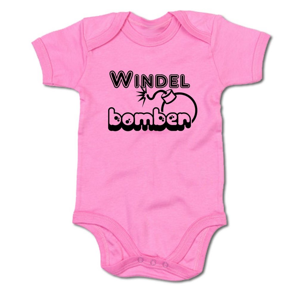 G-graphics Kurzarmbody Windelbomber Baby Body mit Spruch / Motiv / Aufdruck von G-graphics