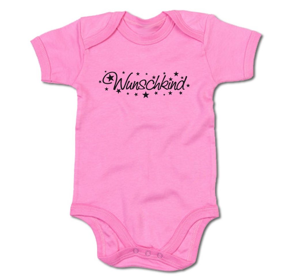 G-graphics Kurzarmbody Wunschkind Baby Body mit Spruch / Motiv / Aufdruck • zur Geburt / Babyparty von G-graphics