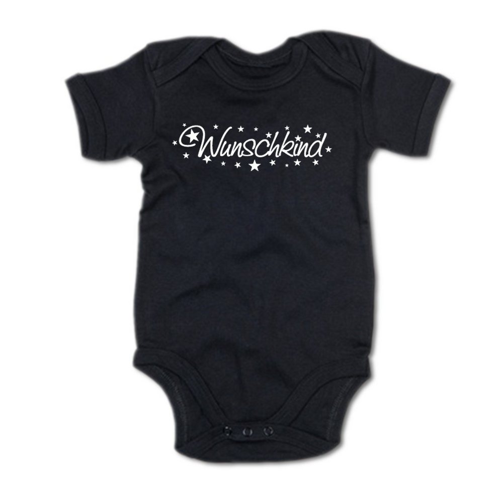 G-graphics Kurzarmbody Wunschkind Baby Body mit Spruch / Motiv / Aufdruck • zur Geburt / Babyparty von G-graphics