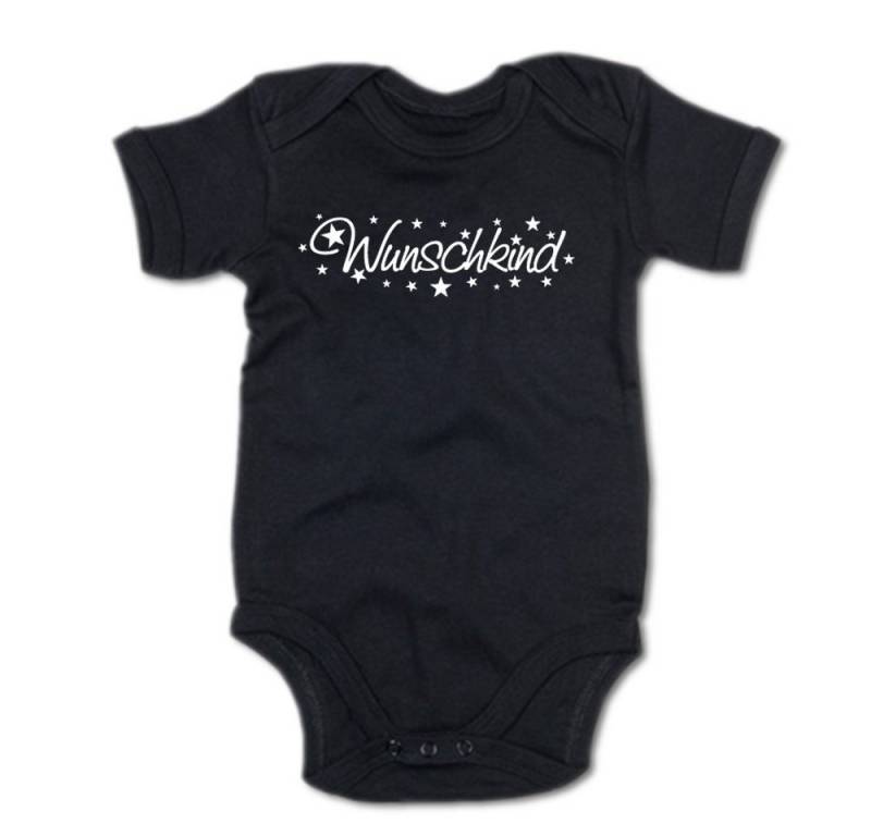 G-graphics Kurzarmbody Wunschkind Baby Body mit Spruch / Motiv / Aufdruck • zur Geburt / Babyparty von G-graphics