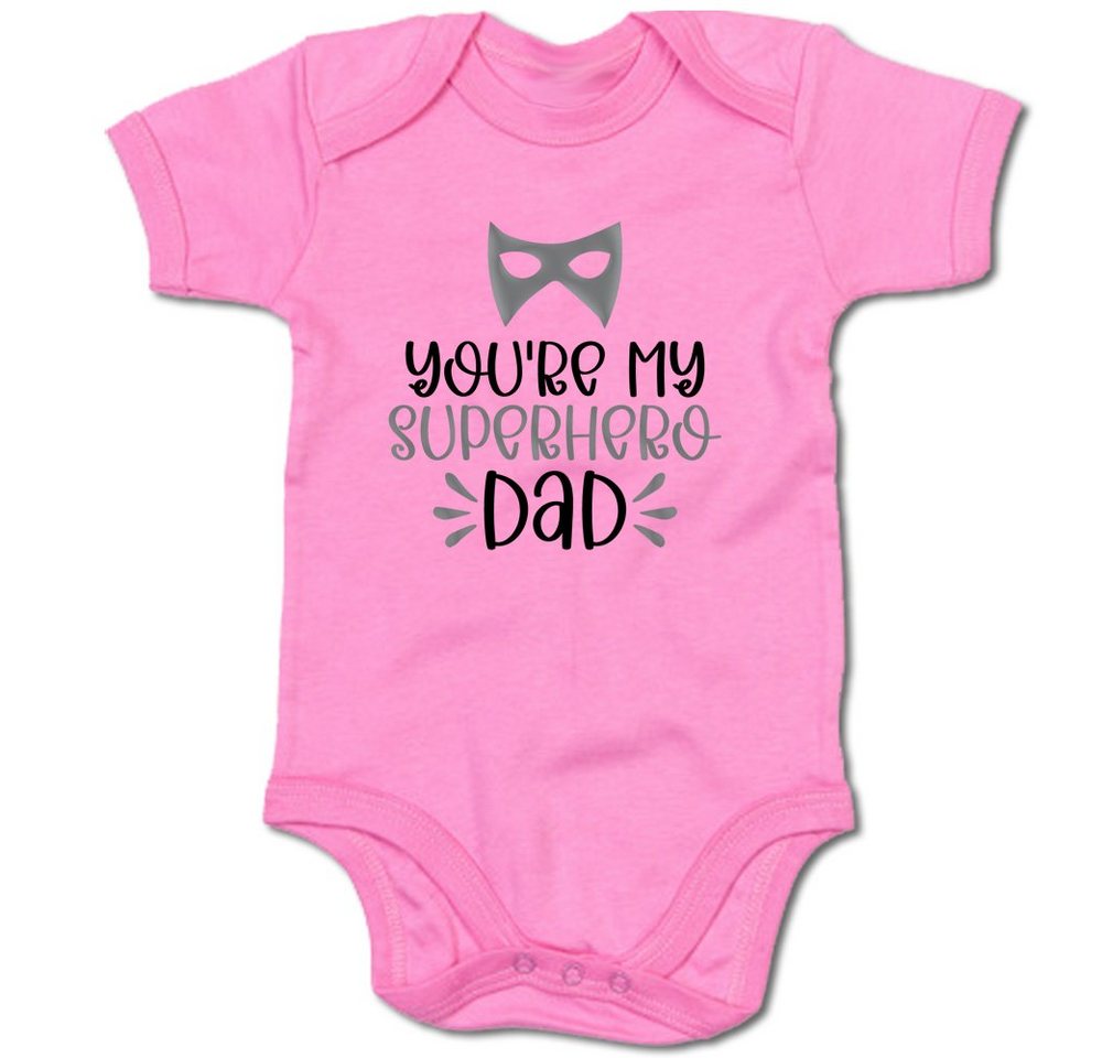 G-graphics Kurzarmbody You´re my superhero Dad Baby Body mit Spruch / Motiv / Aufdruck • zum Vatertag von G-graphics
