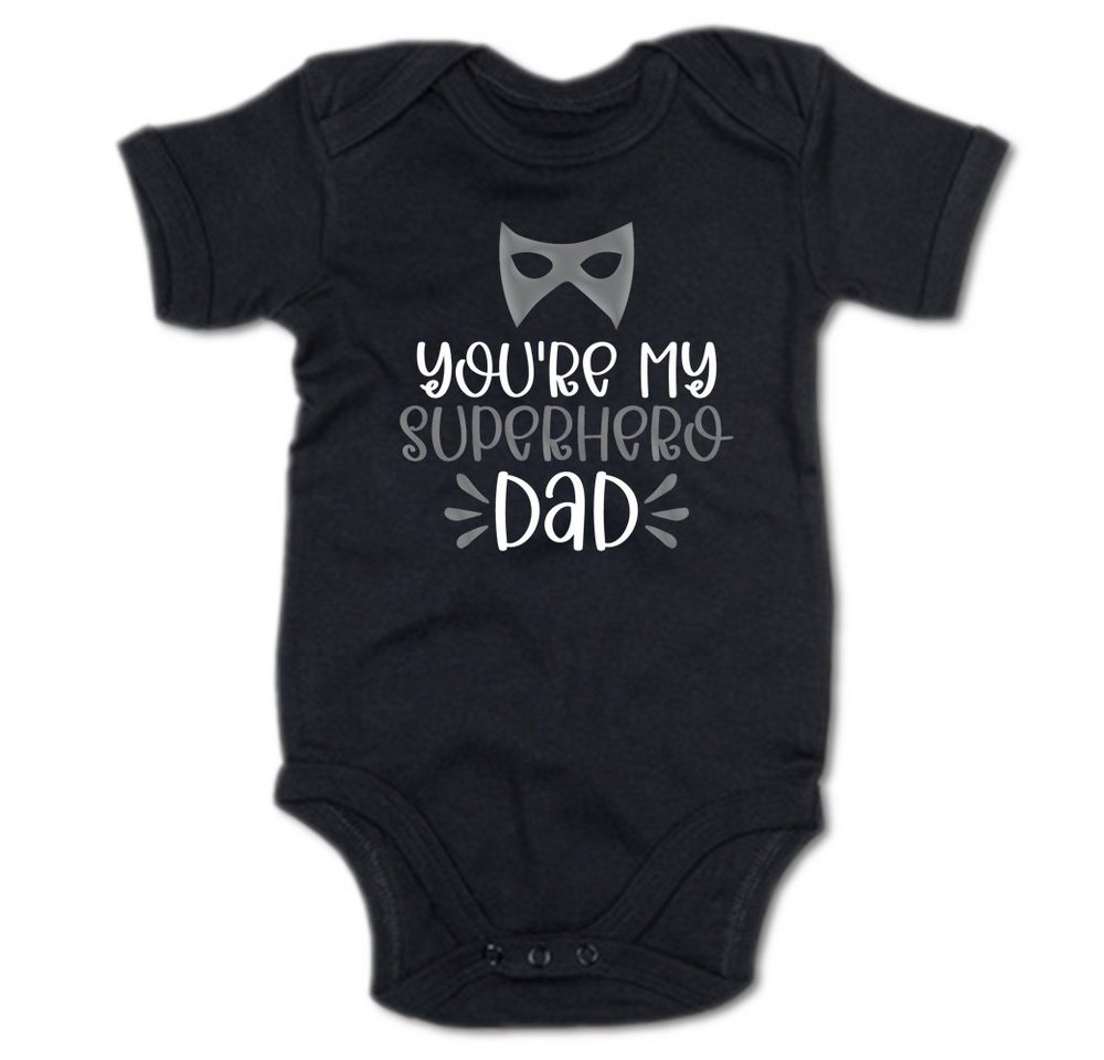 G-graphics Kurzarmbody You´re my superhero Dad Baby Body mit Spruch / Motiv / Aufdruck • zum Vatertag von G-graphics