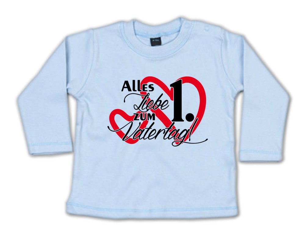 G-graphics Longsleeve Alle Liebe zum 1. Vatertag Baby Sweater / Longsleeve T zum Vatertag G-graphics Longsleeve Alle Liebe zum 1. Vatertag Baby Sweater / Longsleeve T zum Vatertag von G-graphics