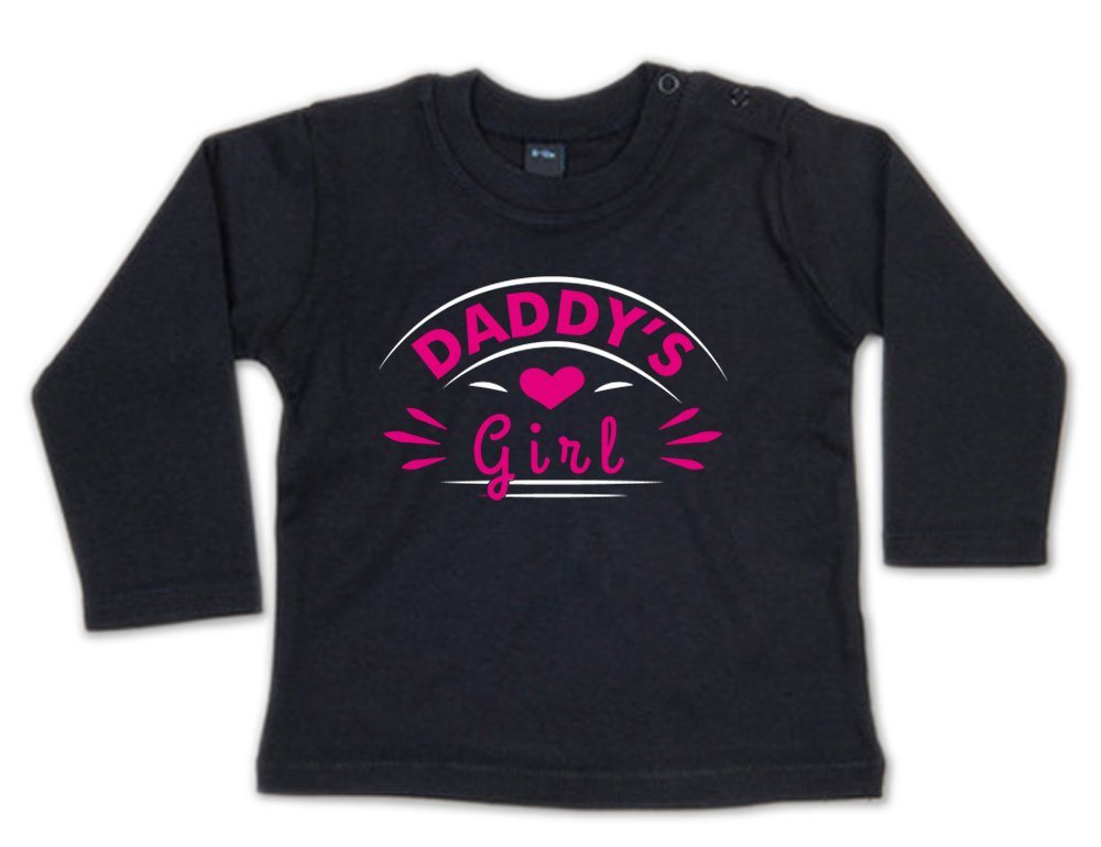 G-graphics Longsleeve Daddy´s Girl Baby Sweater, Baby Longsleeve T, mit Spruch / Sprüche, mit Print / Aufdruck, Geschenk zu jedem Anlass von G-graphics