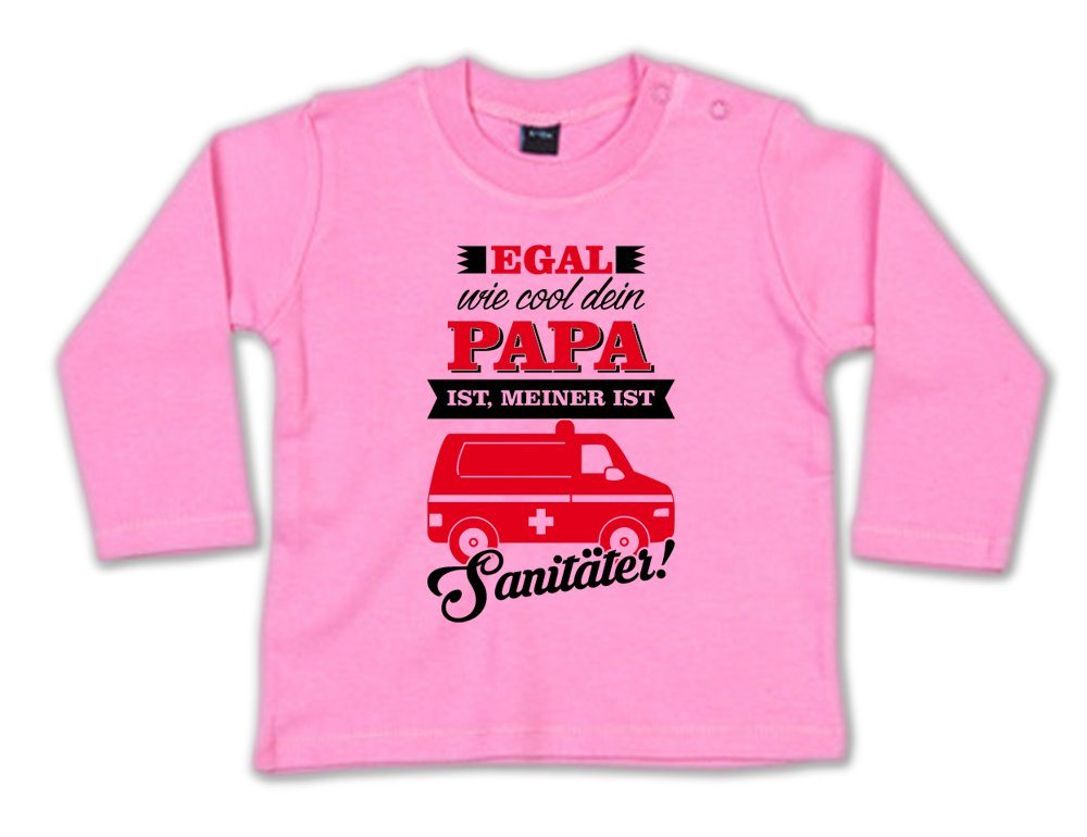 G-graphics Longsleeve Egal wie cool dein Papa ist, meiner ist Sanitäter! Baby Sweater / Longsleeve T mit Spruch als Geschenk G-graphics Longsleeve Egal wie cool dein Papa ist, meiner ist Sanitäter! Baby Sweater / Longsleeve T mit Spruch als Geschenk von G-graphics