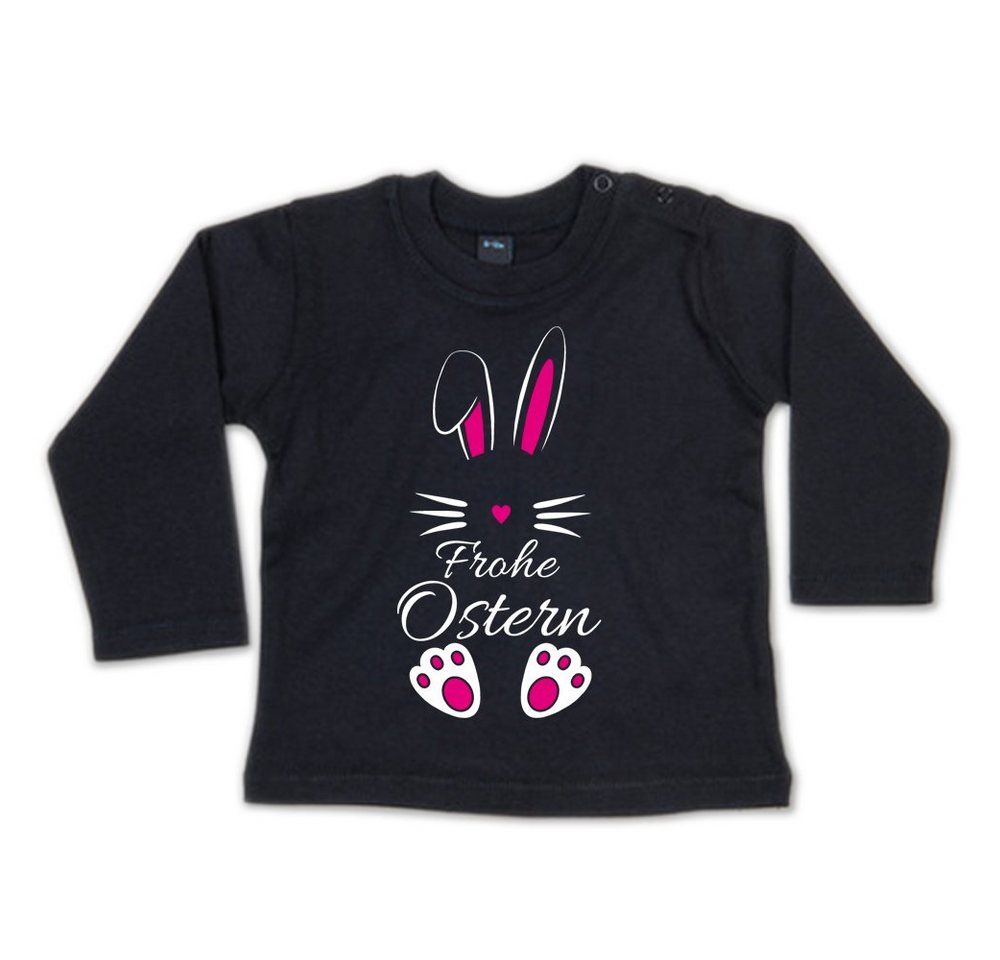 G-graphics Longsleeve Frohe Ostern Baby Sweater / Longsleeve T mit Spruch zu Ostern von G-graphics