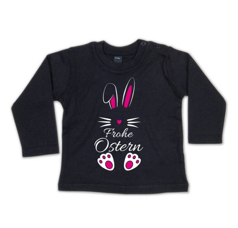 G-graphics Longsleeve Frohe Ostern Baby Sweater / Longsleeve T mit Spruch zu Ostern von G-graphics