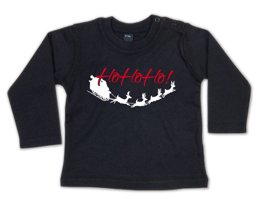 G-graphics Longsleeve Hohoho Baby Sweater / Longsleeve T mit Spruch mit Weihnachtsmotiv von G-graphics