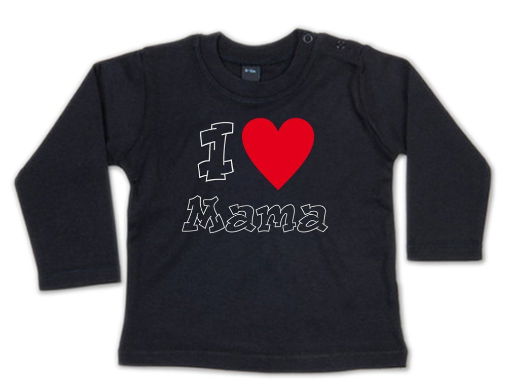 G-graphics Longsleeve I love Mama Baby Sweater, Baby Longsleeve T, mit Spruch / Sprüche, mit Print / Aufdruck, Geschenk zum Muttertag von G-graphics