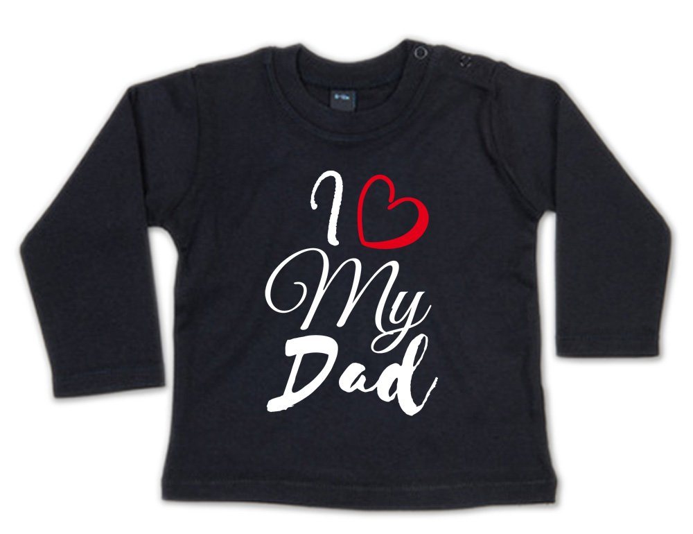 G-graphics Longsleeve I love my Dad Baby Sweater, Baby Longsleeve T, mit Spruch / Sprüche, mit Print / Aufdruck, Geschenk zu jedem Anlass, Geschenk zum Vatertag, Geschenk zum Valentinstag von G-graphics