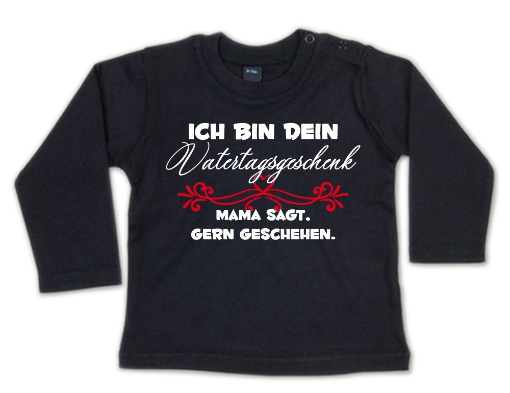 G-graphics Longsleeve Ich bin dein Vatertagsgeschenk – Mama sagt, gern geschehen. Baby Sweater / Longsleeve T zum Vatertag G-graphics Longsleeve Ich bin dein Vatertagsgeschenk – Mama sagt, gern geschehen. Baby Sweater / Longsleeve T zum Vatertag von G-graphics