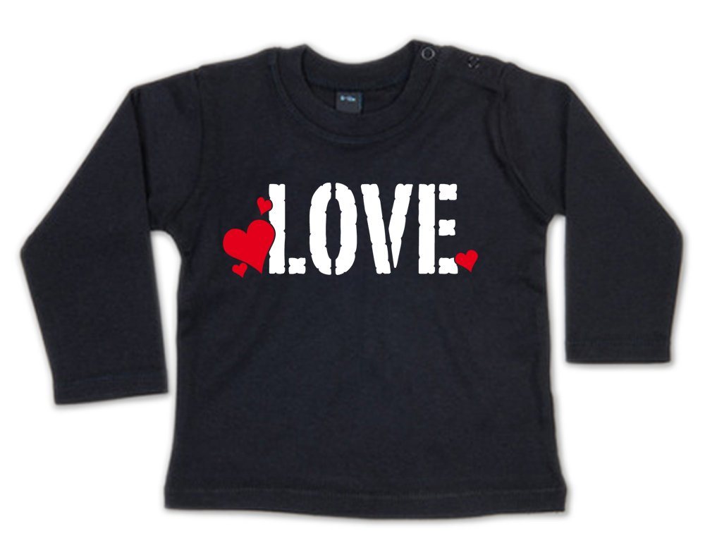 G-graphics Longsleeve LOVE Baby Sweater / Longsleeve T mit Spruch als Geschenk von G-graphics