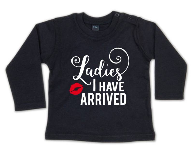 G-graphics Longsleeve Ladies I have arrived Baby Sweater / Longsleeve T mit Spruch als Geschenk von G-graphics