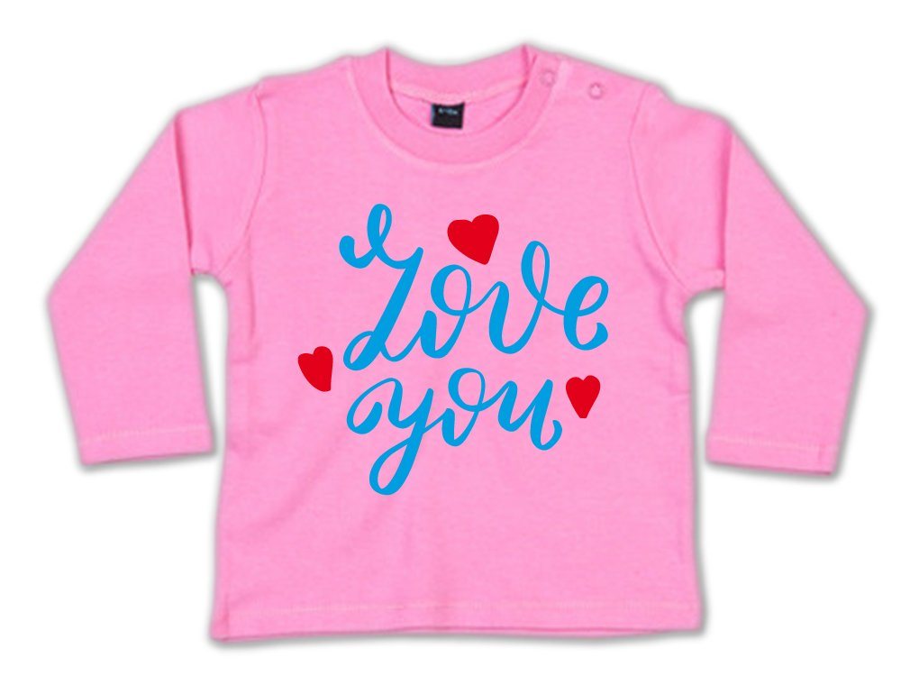 G-graphics Longsleeve Love you Baby Sweater / Longsleeve T mit Spruch von G-graphics