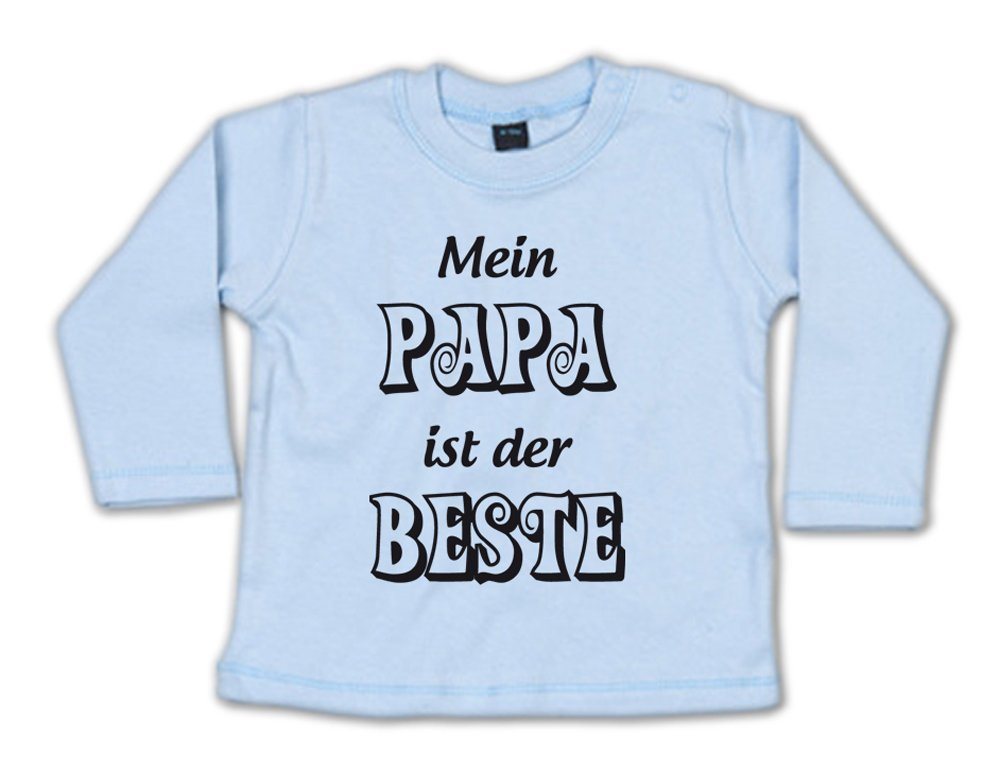 G-graphics Longsleeve Mein Papa ist der Beste Baby Sweater / Longsleeve T mit Spruch von G-graphics