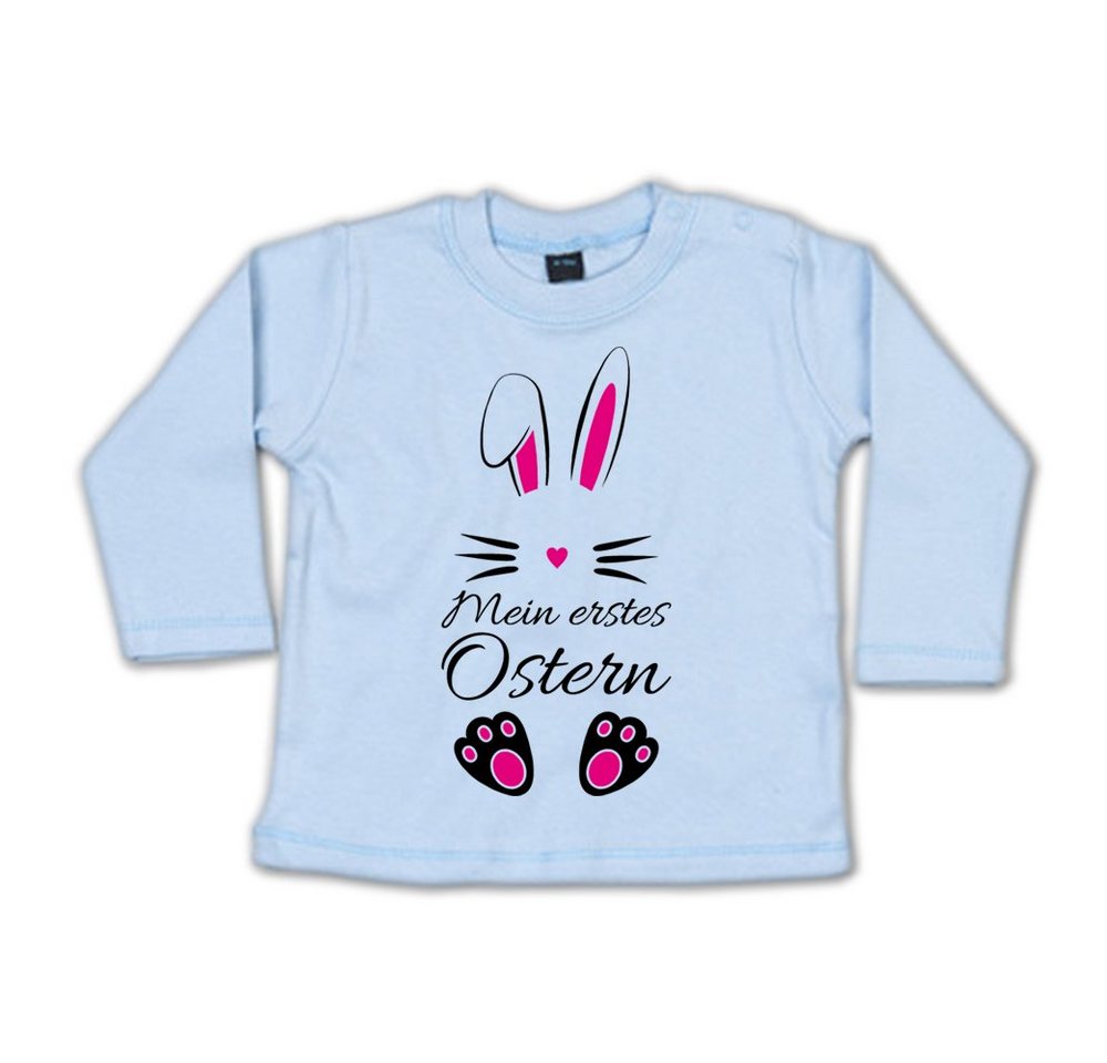 G-graphics Longsleeve Mein erstes Ostern – Hase Baby Sweater / Longsleeve T mit Motiv / Aufdruck zu Ostern von G-graphics