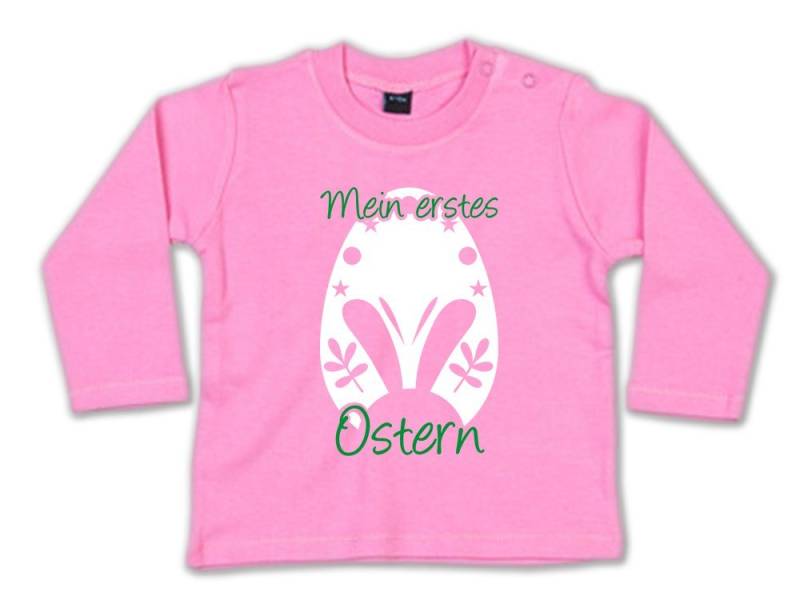 G-graphics Longsleeve Mein erstes Ostern – Osterei Baby Sweater / Longsleeve T mit Motiv / Aufdruck zu Ostern von G-graphics
