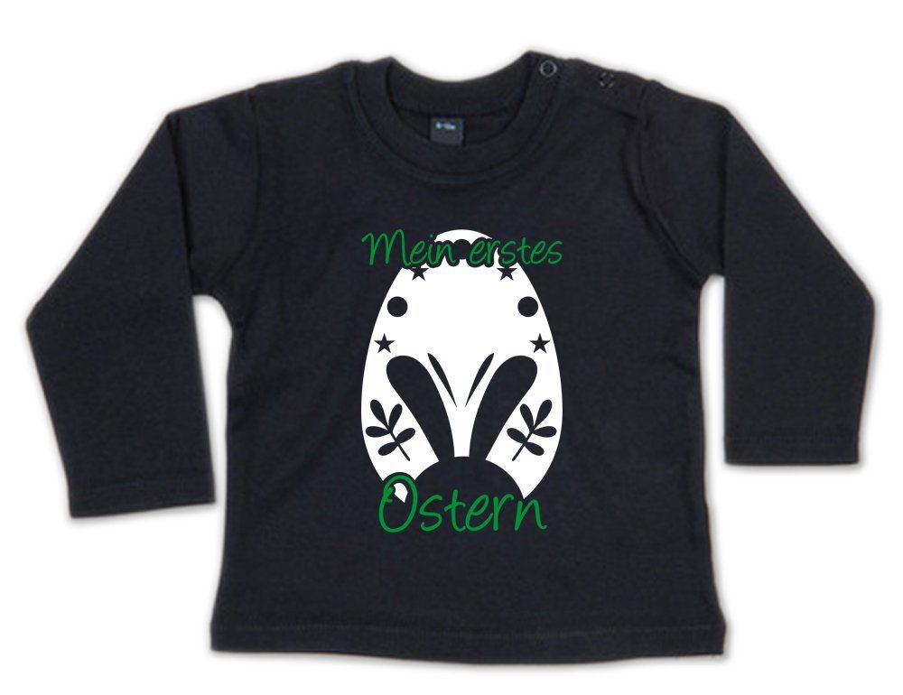 G-graphics Longsleeve Mein erstes Ostern – Osterei Baby Sweater, Baby Longsleeve T, mit Spruch / Sprüche, mit Print / Aufdruck, Geschenk zu Ostern von G-graphics