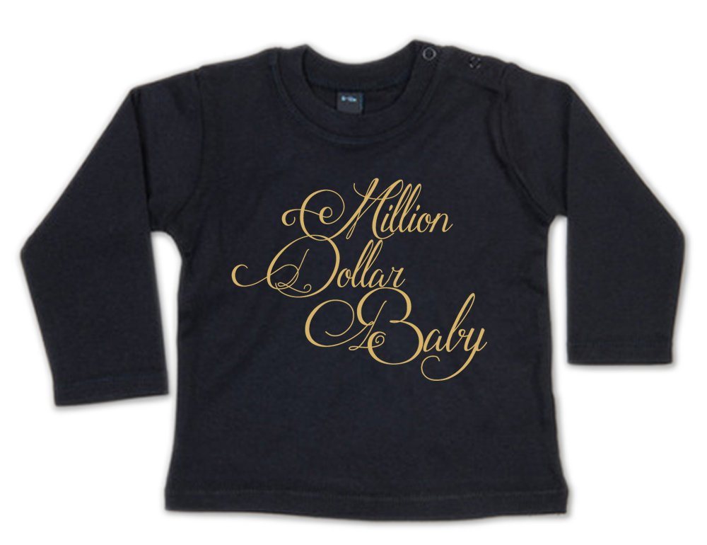 G-graphics Longsleeve Million Dollar Baby Baby Sweater, Baby Longsleeve T, mit Spruch / Sprüche, mit Print / Aufdruck, Geschenk zu jedem Anlass von G-graphics