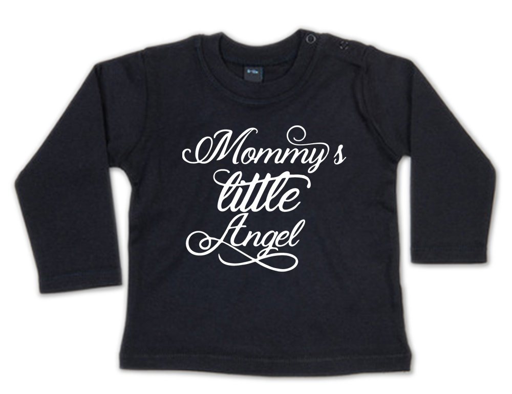 G-graphics Longsleeve Mommy´s little Angel Baby Sweater, Baby Longsleeve T, mit Spruch / Sprüche, mit Print / Aufdruck, Geschenk zu jedem Anlass von G-graphics