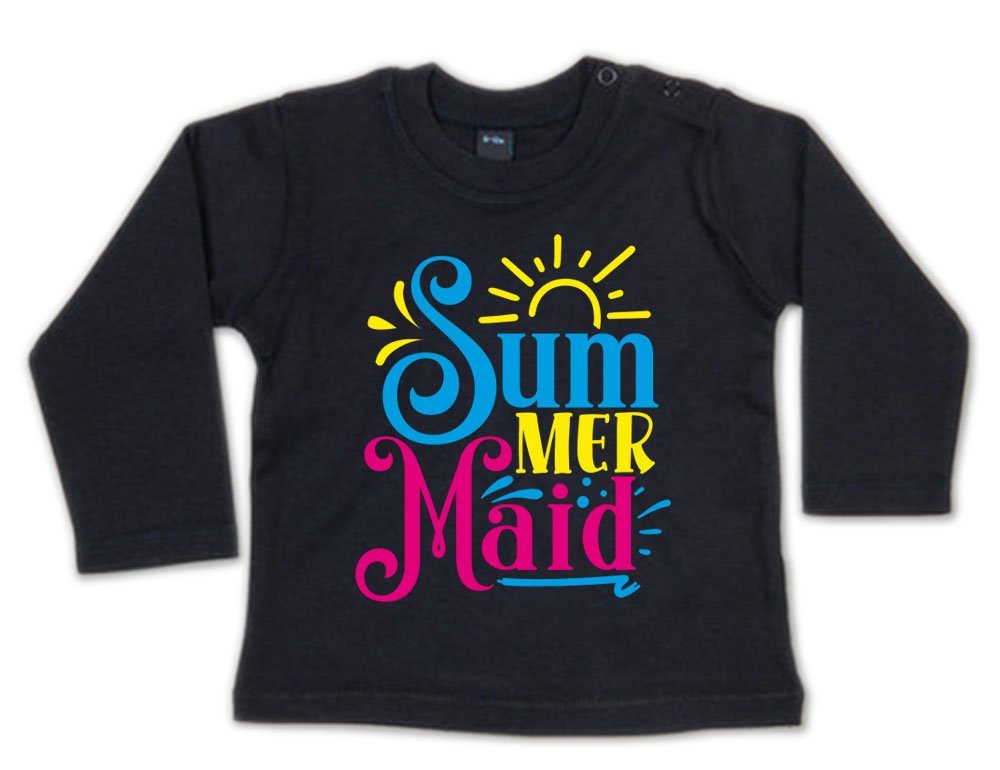 G-graphics Longsleeve SumMerMaid Baby Sweater / Longsleeve T mit Spruch als Geschenk von G-graphics