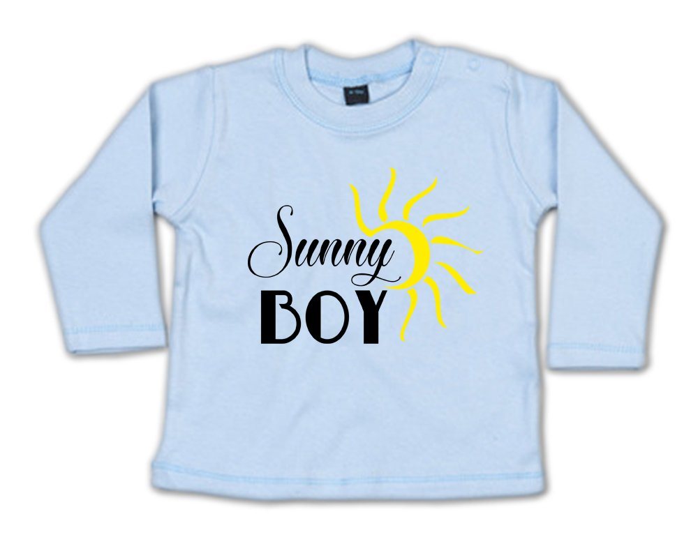 G-graphics Longsleeve Sunny Boy Baby Sweater / Longsleeve T mit Spruch von G-graphics