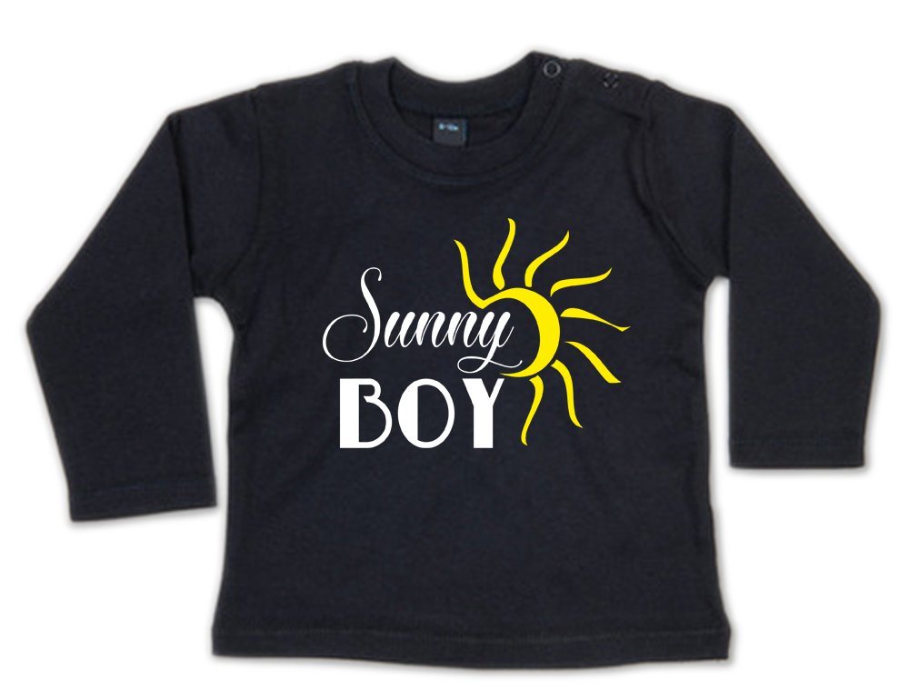 G-graphics Longsleeve Sunny Boy Baby Sweater, Baby Longsleeve T, mit Spruch / Sprüche, mit Print / Aufdruck, Geschenk zu jedem Anlass von G-graphics