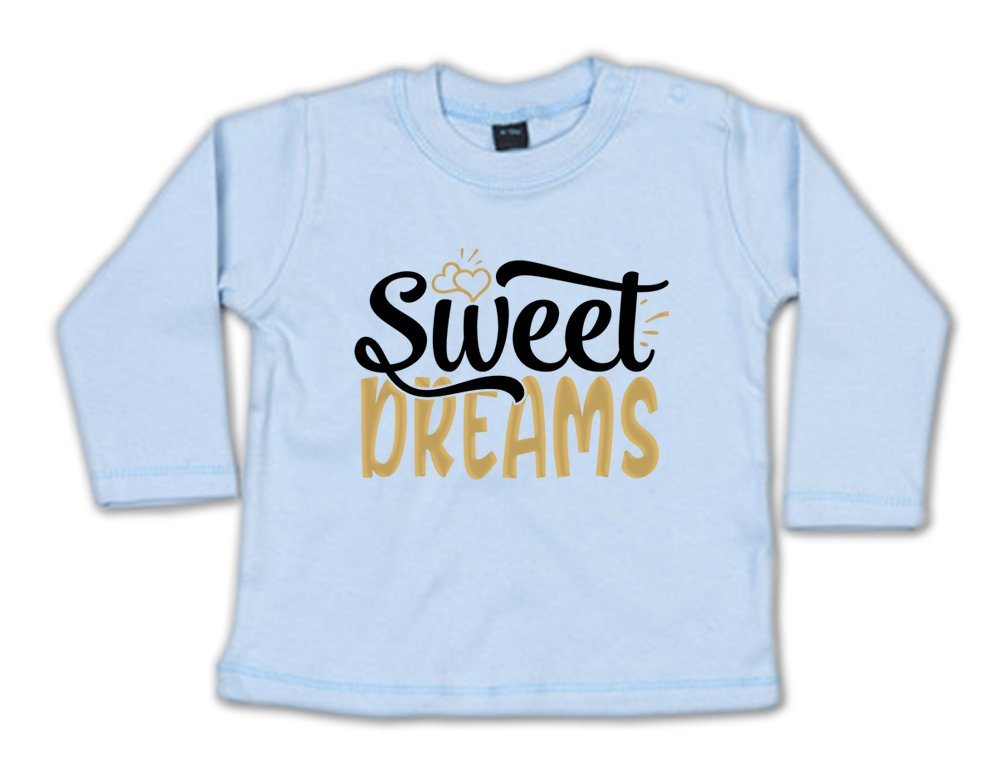 G-graphics Longsleeve Sweet Dreams Baby Sweater / Longsleeve T mit Spruch von G-graphics