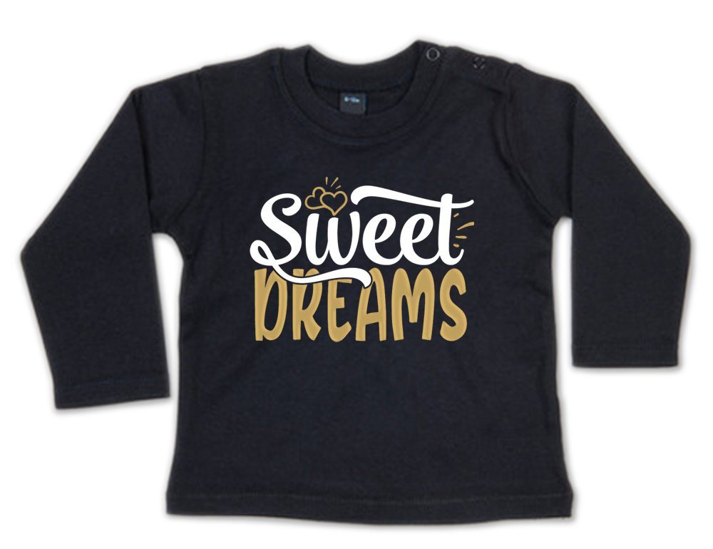 G-graphics Longsleeve Sweet Dreams Baby Sweater / Longsleeve T mit Spruch von G-graphics