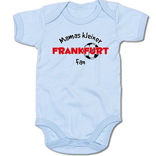 G-graphics Mamas Kleiner Frankfurt Fan Baby-Body Suite Strampler 250.0464 (3-6 Monate, blau) von G-graphics