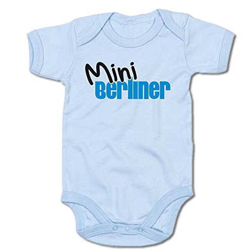 G-graphics Mini Berliner Baby-Body 250.0063 (3-6 Monate, blau) von G-graphics