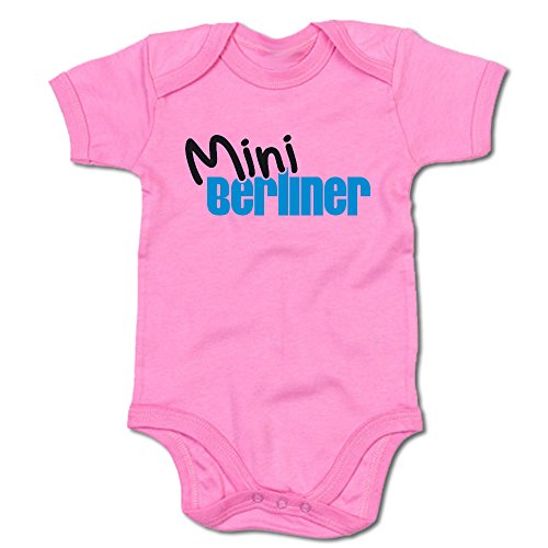 G-graphics Mini Berliner Baby-Body 250.0063 (3-6 Monate, pink) von G-graphics