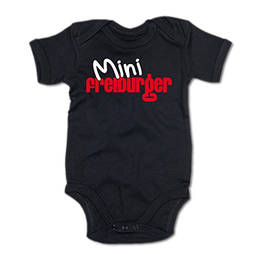 G-graphics Mini Freiburger Baby-Body 250.0067 (0-3 Monate, schwarz) von G-graphics